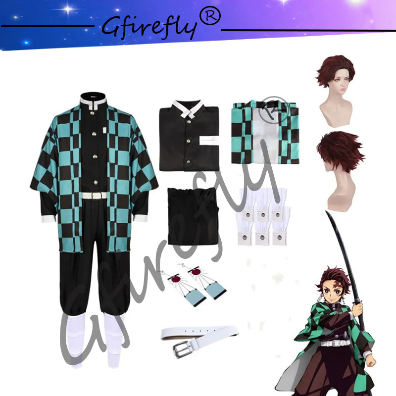 Anime Cosplay Katana - Kamado Tanjirou Cosplay kostüm Katana kılıç