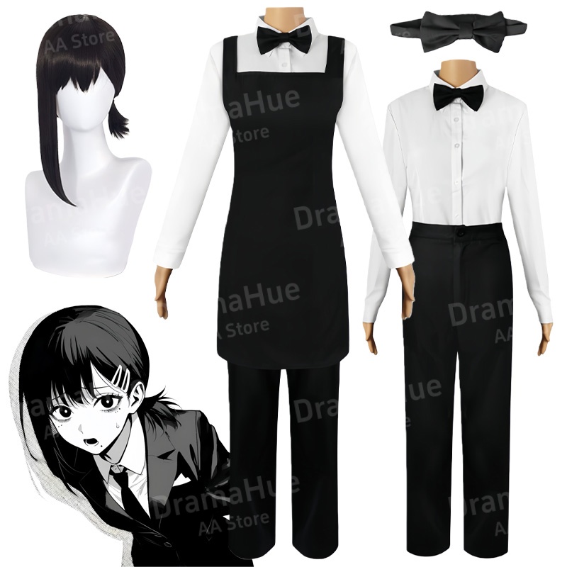 Chainsaw Man Cosplay - Anime Higashiyama Kobeni Cosplay Testere Adam
