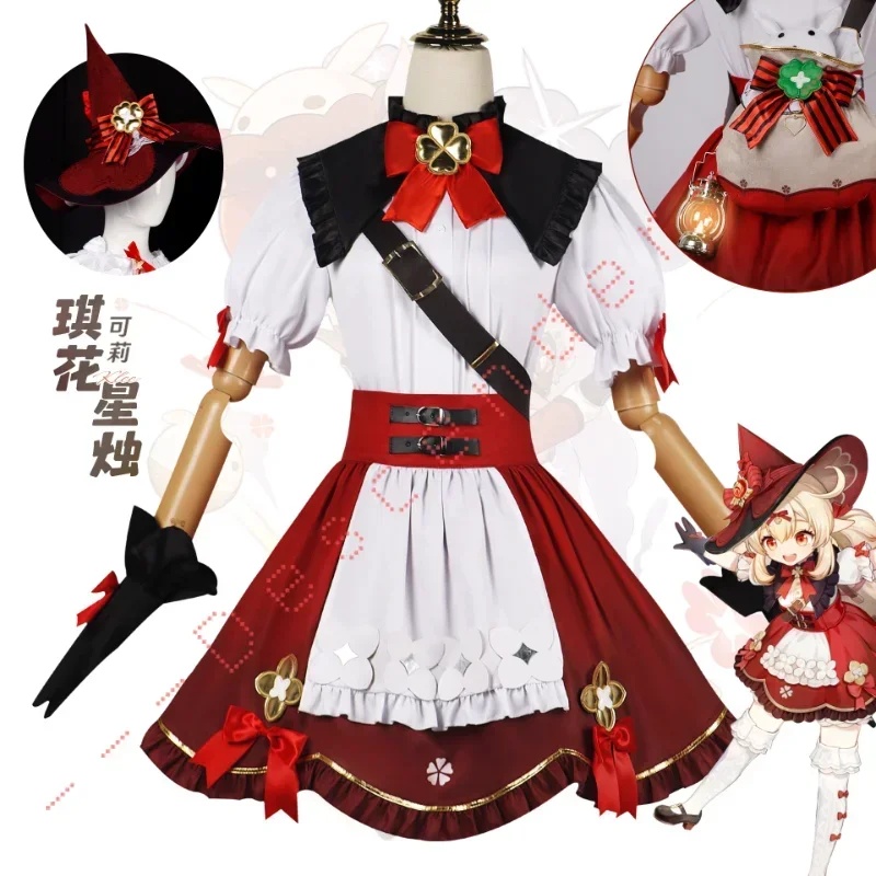 Anime Cosplay Com - 2026 Klee Cosplay Genshin Etki Kostüm