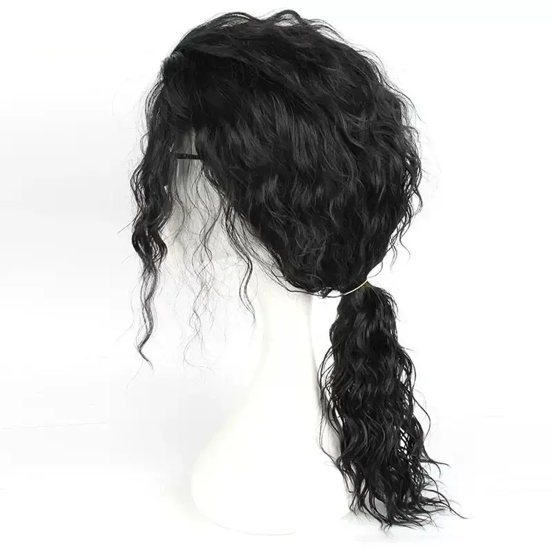 Anime Cosplay Long Black Hair - MJ Michael Cosplay Siyah Peruk Jackson