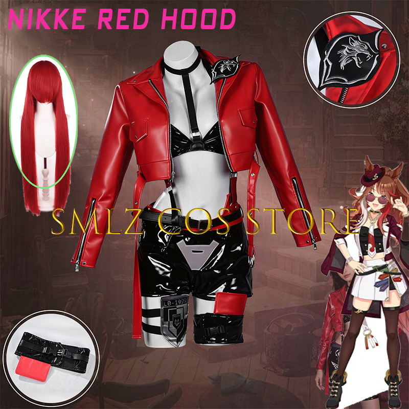 Anime Cosplay Red - Nikkee Red Rapi Kırmızı Başlıklı Kız