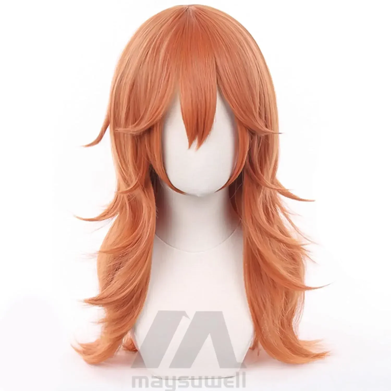 Chainsaw Man Cosplay - Melek Şeytan Testere Adam için Uzun