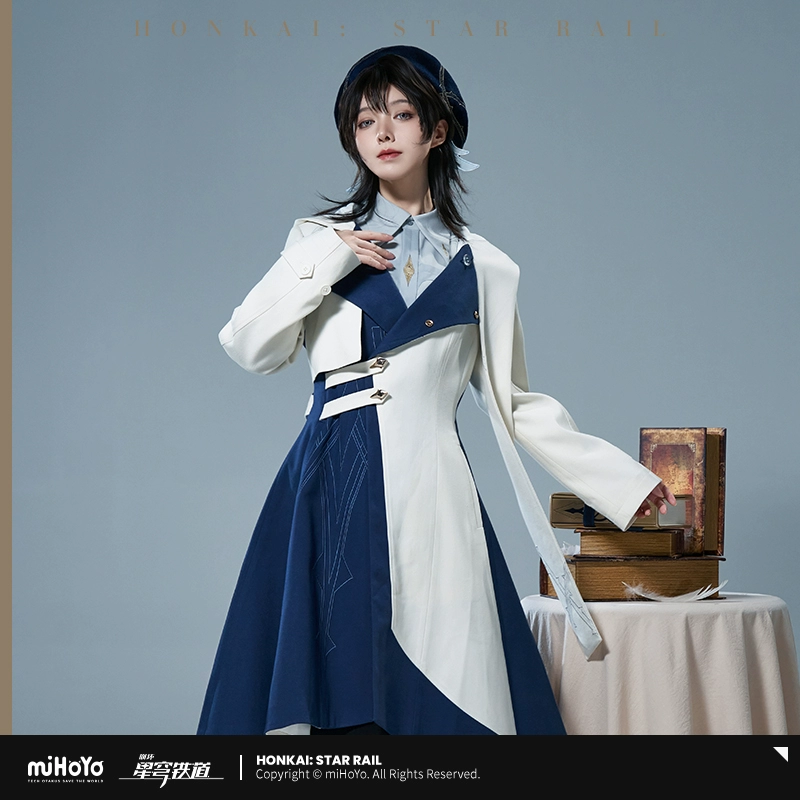 Anime Cosplay Series - Resmi Orijinal Sunday Overcoat Kıyafetleri Honkai