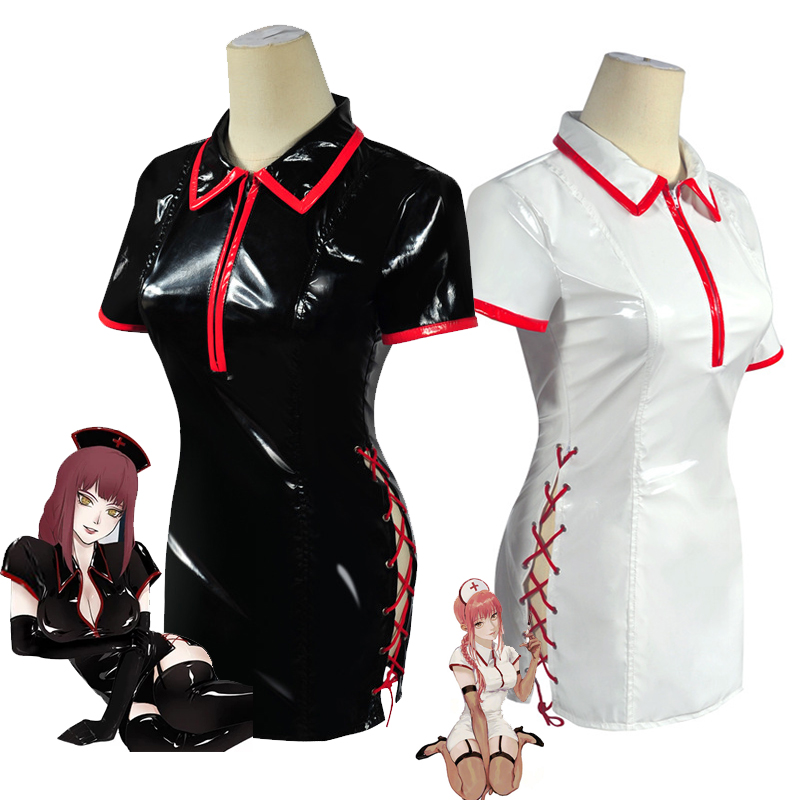 Chainsaw Man Cosplay - Anime testere adam Cosplay kostüm Makima