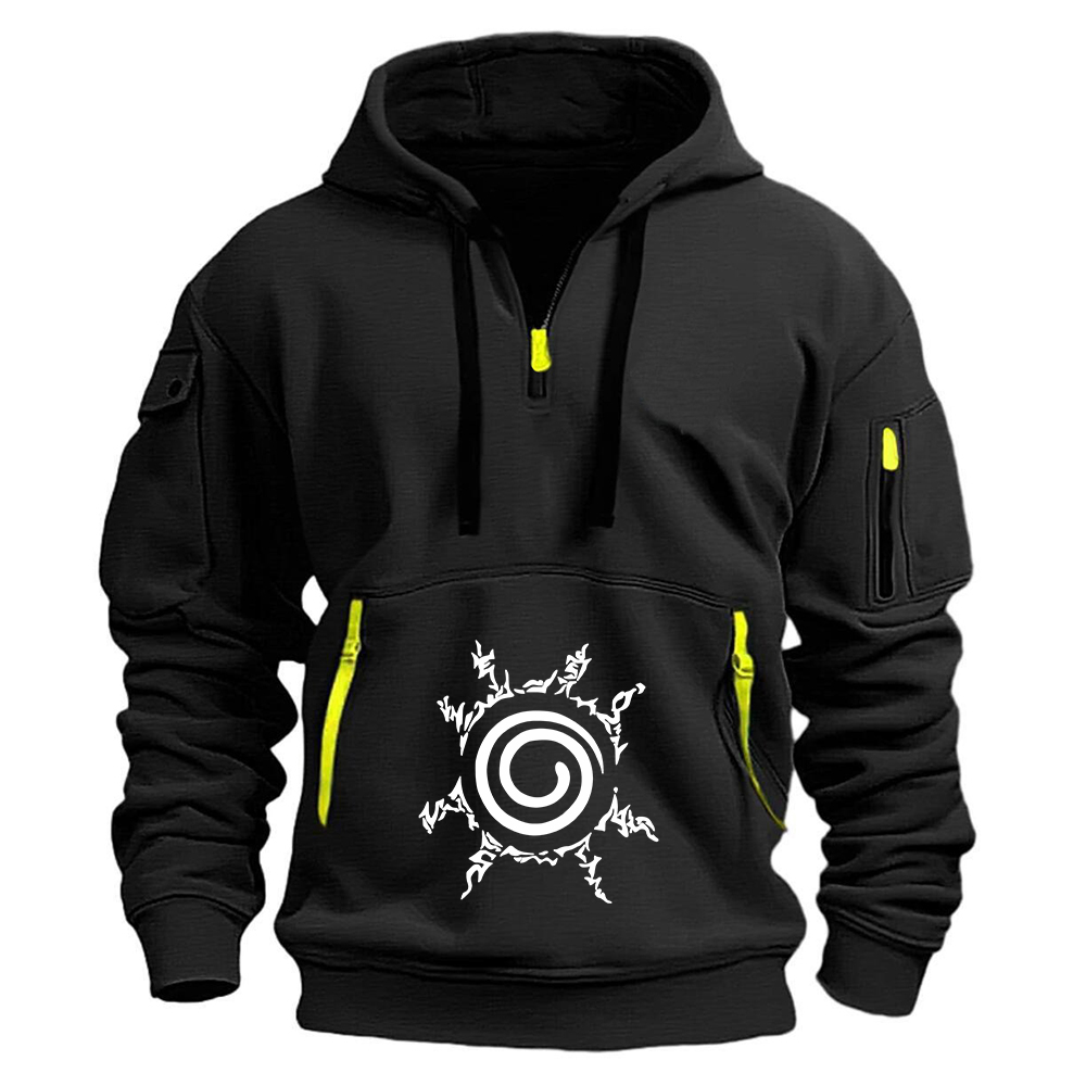 Fullmetal Alchemist Coat - 2026 Naruto Anime Baskı İlkbahar Ve