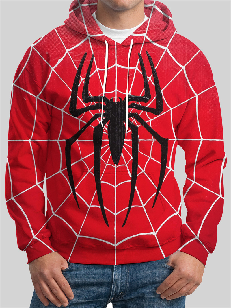 Örümcek desen erkek moda Hoodi - Fullmetal Alchemist Coat incelemesi ve fiyatı