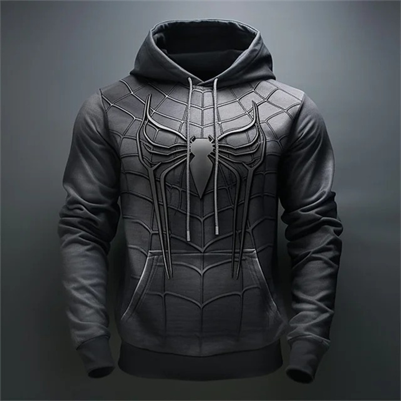 Örümcek desen erkek moda Hoodi - Fullmetal Alchemist Coat incelemesi ve fiyatı