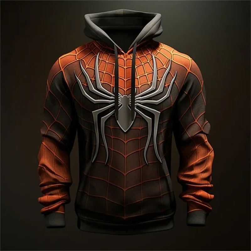 Örümcek desen erkek moda Hoodi - Fullmetal Alchemist Coat incelemesi ve fiyatı