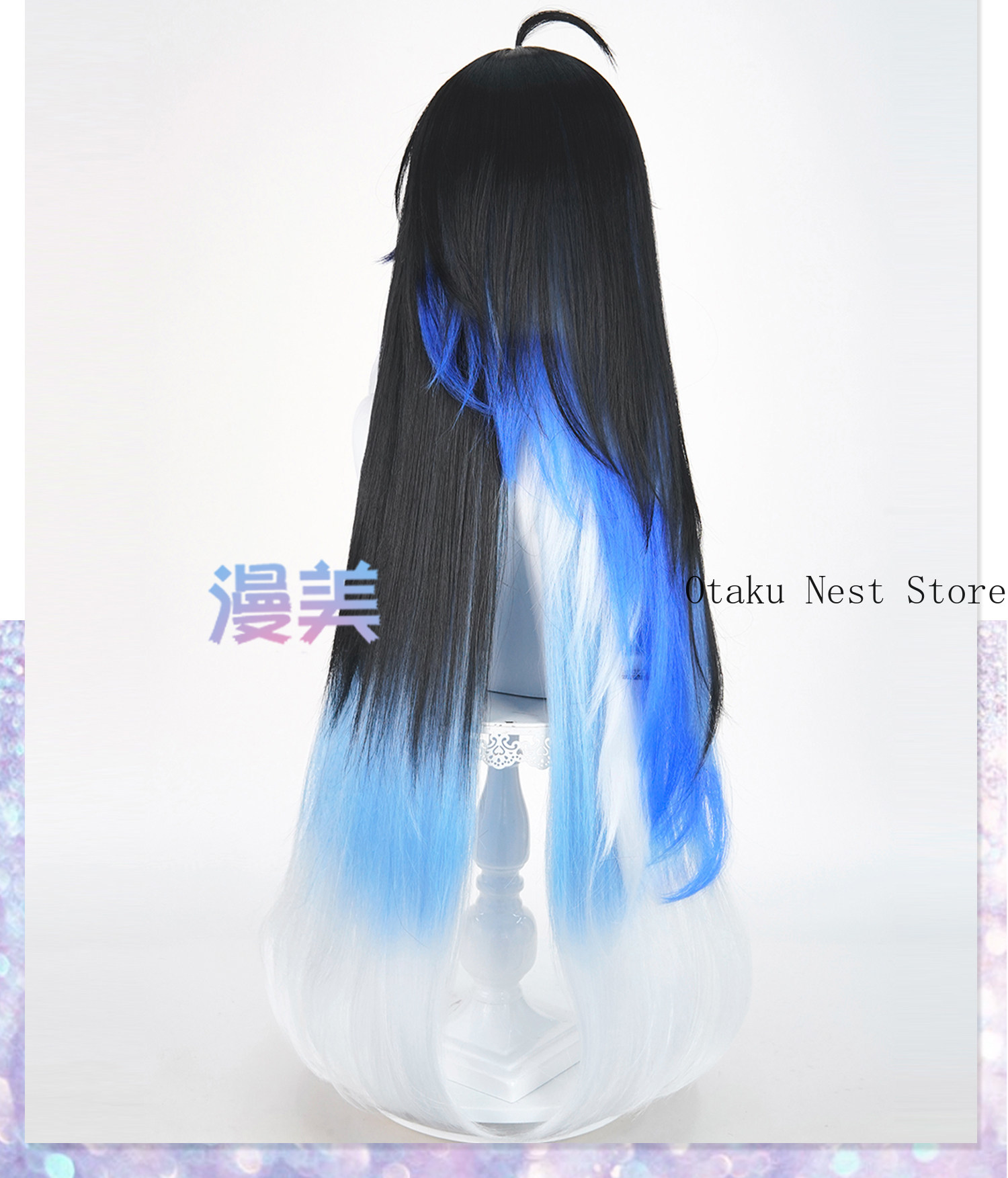 Anime Wuthering Waves Yangyang - Anime Cosplay Long Black Hair incelemesi ve fiyatı