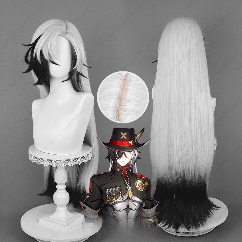 HSR Boothill Cosplay peruk 92c - Anime Cosplay Long Black Hair incelemesi ve fiyatı