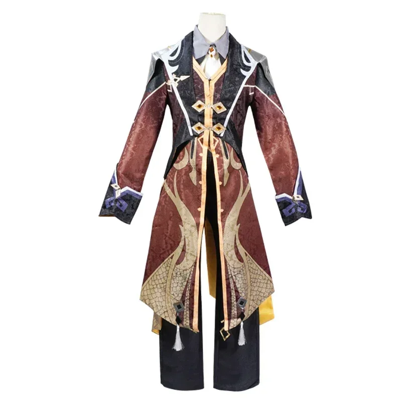 Genshin Impact Zhongli Cosplay - Anime Cosplay Dress For Men incelemesi ve fiyatı