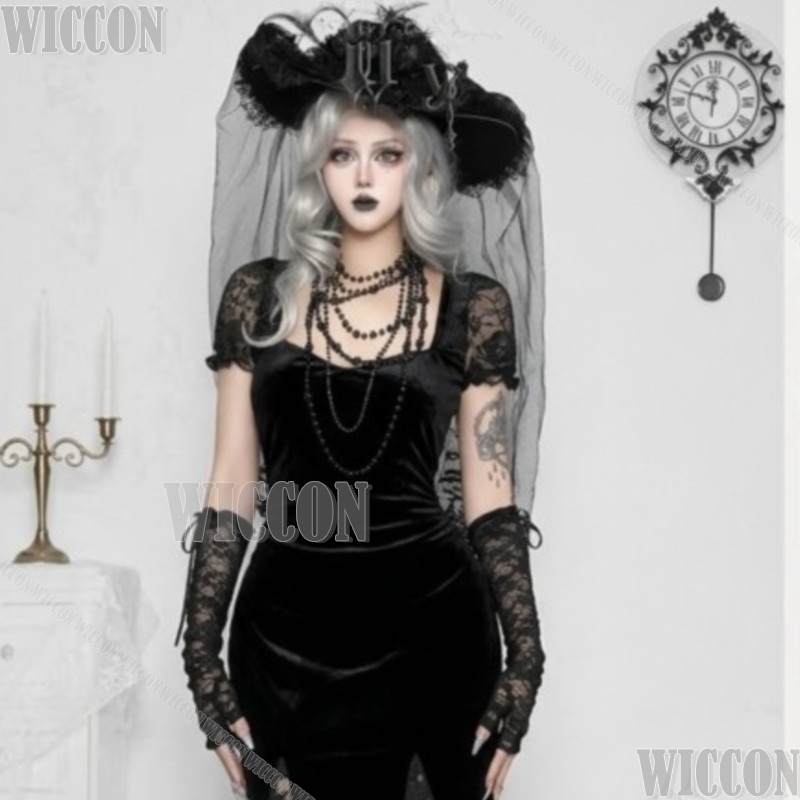 Gotik Koyu Denizkızı Dantel Uz - Anime Cosplay Events 2026 incelemesi ve fiyatı