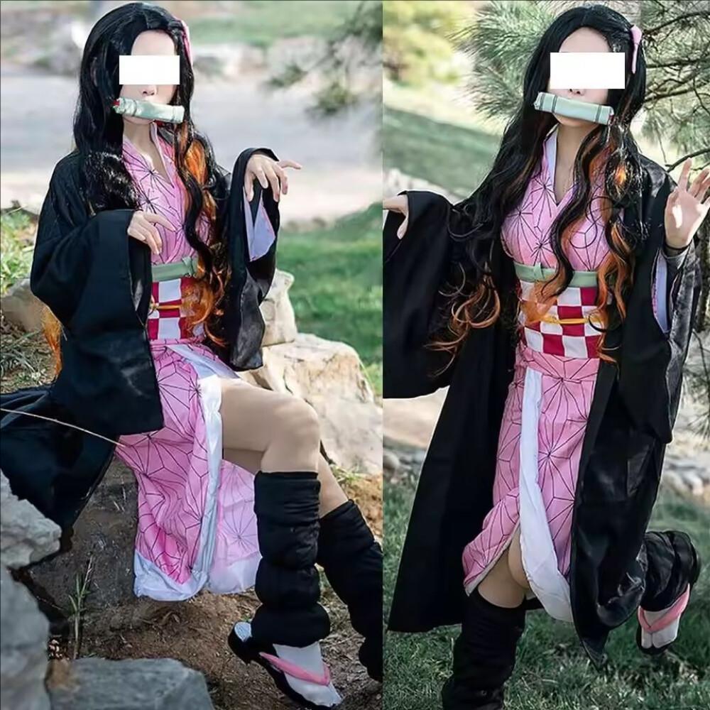 Anime Demon Slayer Kimetsu No  - Anime Cosplay Kimono incelemesi ve fiyatı