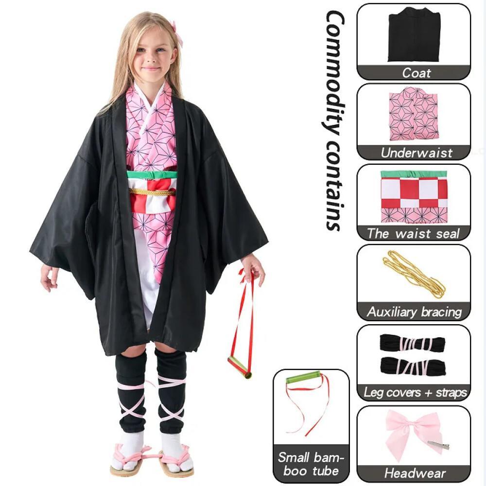 Anime Demon Slayer Kimetsu No  - Anime Cosplay Kimono incelemesi ve fiyatı