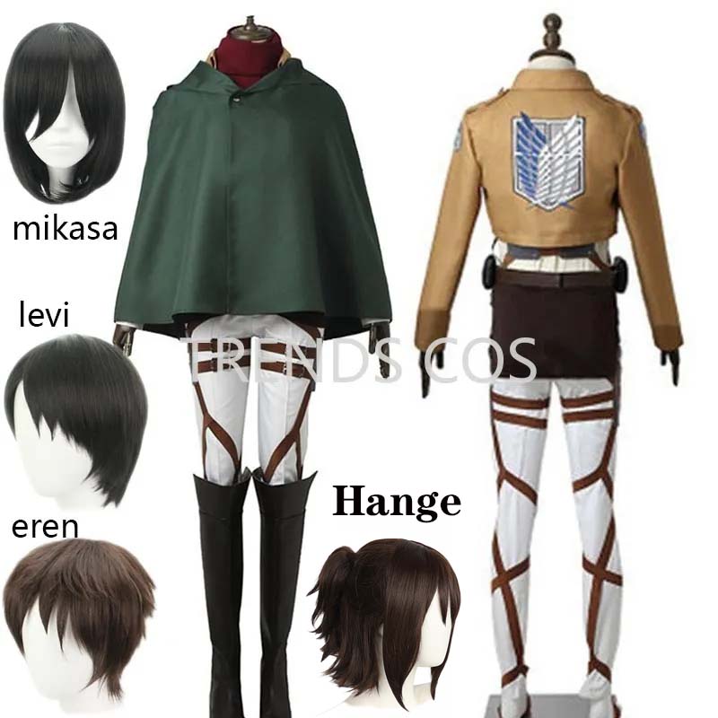 Cosplay Anime Levi Ackerman Mi - Attack Titan Cloak incelemesi ve fiyatı