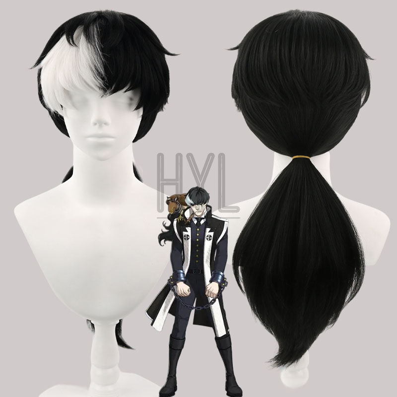 Game Ace Attorney Simon Blackq - Anime Cosplay Long Black Hair incelemesi ve fiyatı