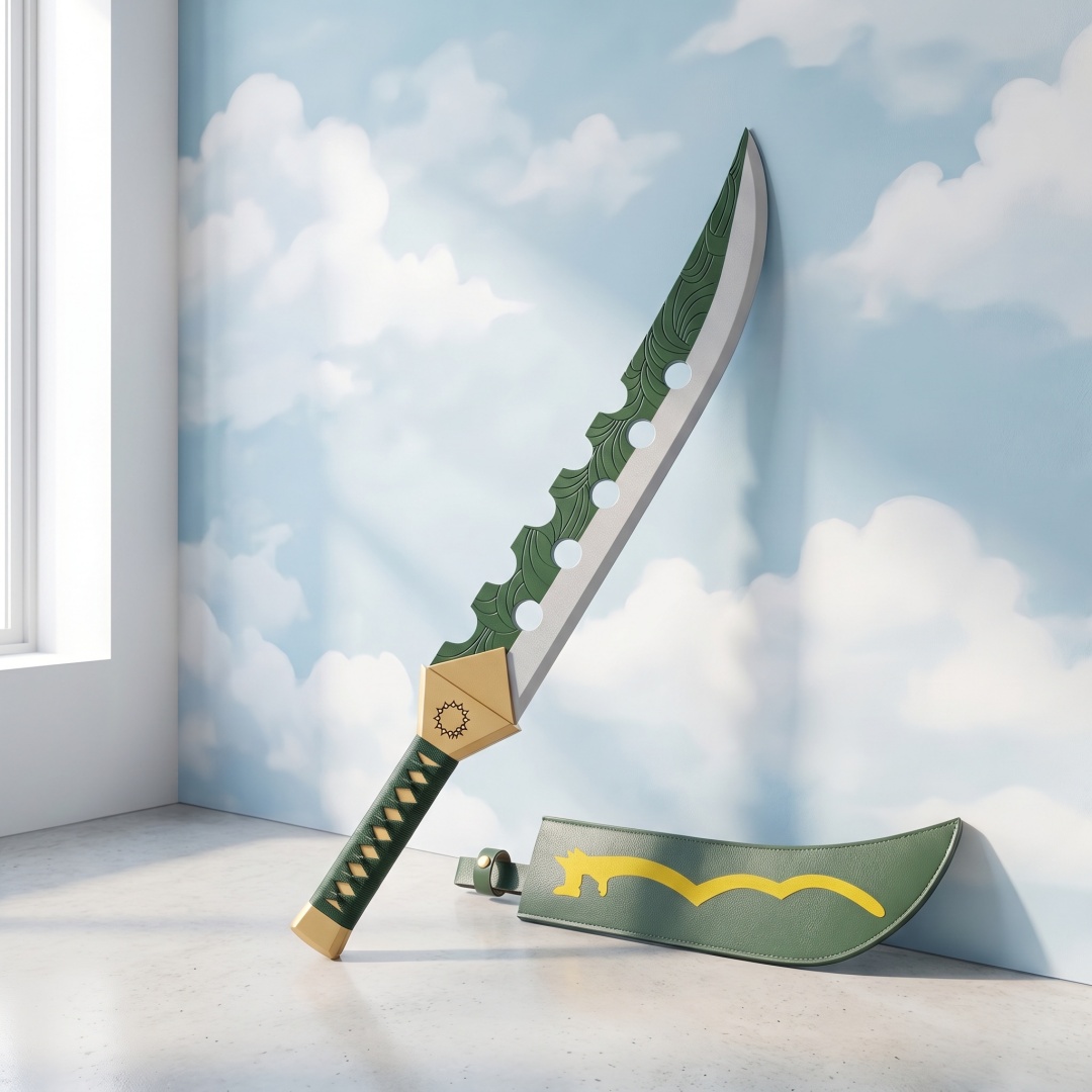28 inç Yedi Ölümcül Günah Meli - Anime Cosplay Katana incelemesi ve fiyatı