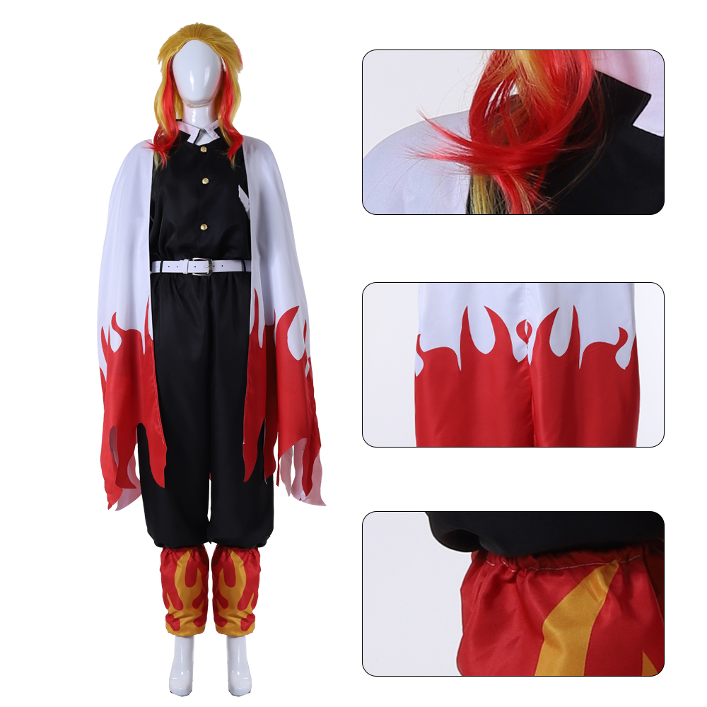 Alev Hashira Cosplay Üniformas - Demon Slayer Haori incelemesi ve fiyatı