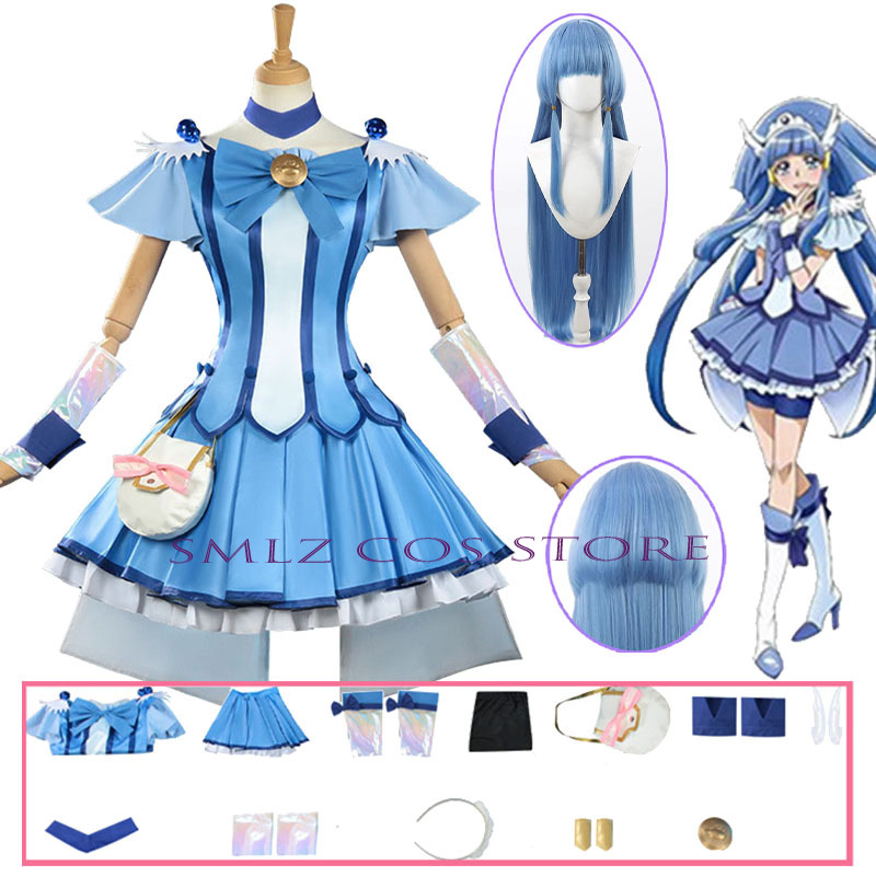 Cure Beauty Cosplay Anime Smil - Anime Cosplay Female incelemesi ve fiyatı