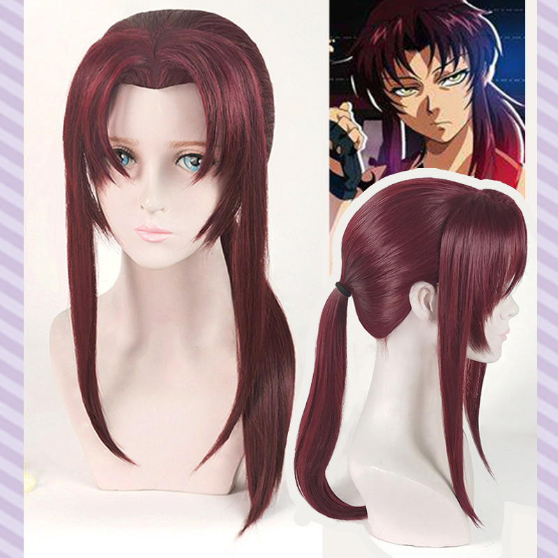 Yeni siyah lagün Rebecca Revy  - Anime Cosplay Long Black Hair incelemesi ve fiyatı