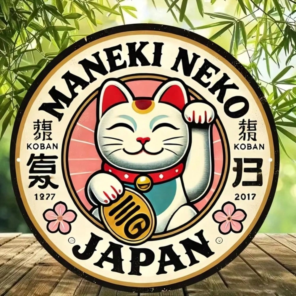Yuvarlak Maneki Neko Şanslı Ke - Naruto Headband Metal incelemesi ve fiyatı