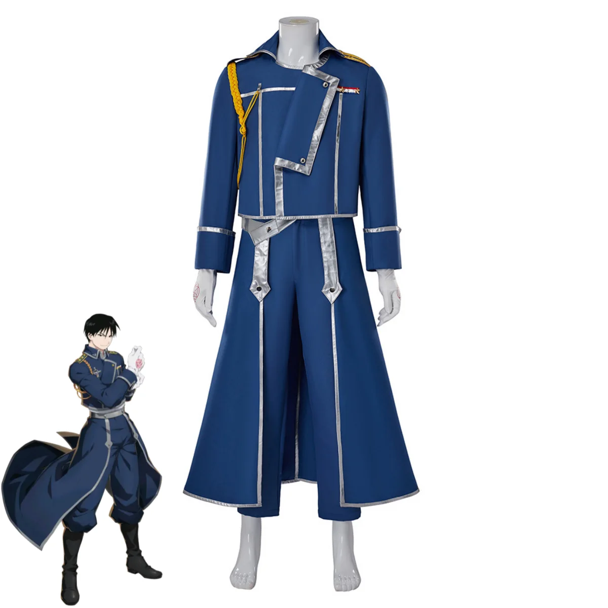 Anime Fullmetal Alchemist Roy  - Fullmetal Alchemist Coat incelemesi ve fiyatı