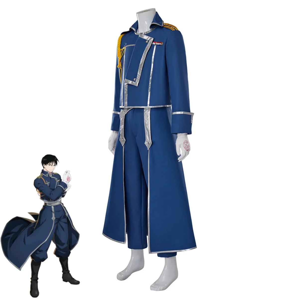Anime Fullmetal Alchemist Roy  - Fullmetal Alchemist Coat incelemesi ve fiyatı