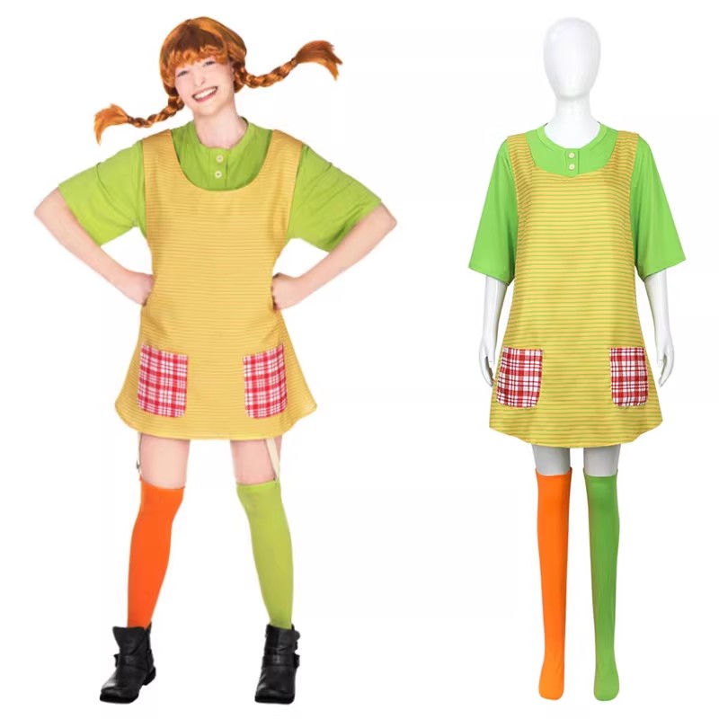 Piippi Cosplay Kostüm Yetişkin - Anime Cosplay Japanese Girl incelemesi ve fiyatı