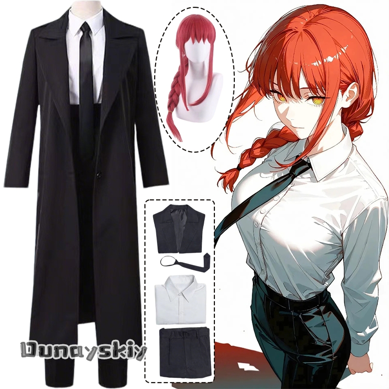 Anime Adam Makima Cosplay Kost - Chainsaw Man Cosplay incelemesi ve fiyatı