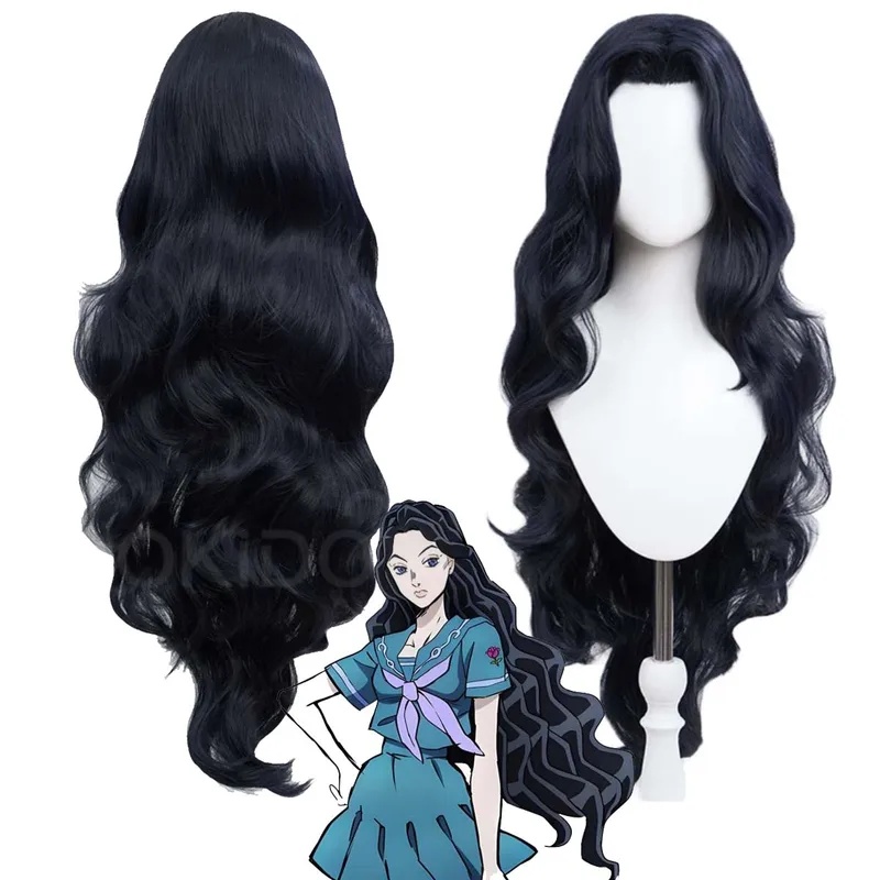 Le Cool Kadın JoJo's Bizarre C - Anime Cosplay Long Black Hair incelemesi ve fiyatı