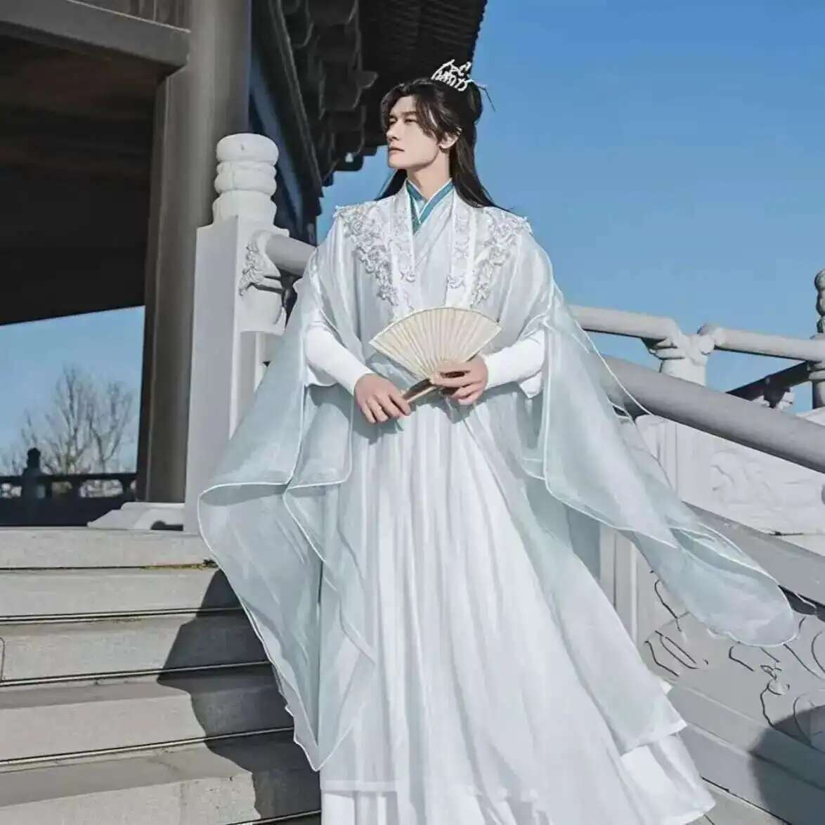 Büyük Boy 3XL Hanfu Erkekler Ç - Anime Cosplay Dress For Men incelemesi ve fiyatı