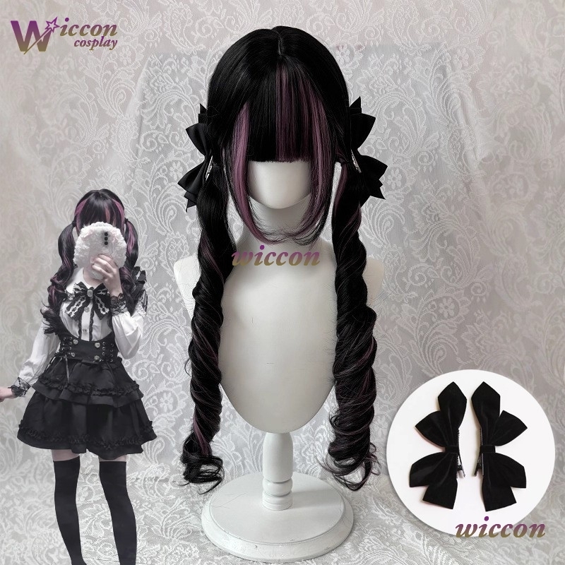 Çizgi roman ‌ Siyah Peruk Pemb - Anime Cosplay Long Black Hair incelemesi ve fiyatı